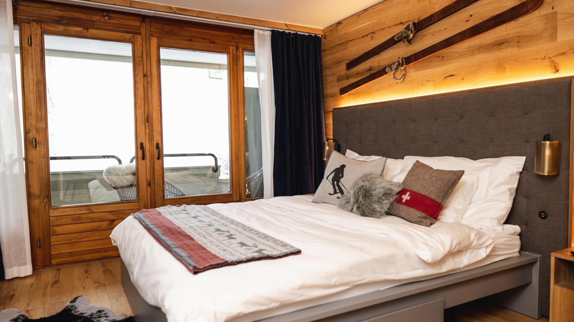Wunderstay Alpine 403 Centric Studio Balcony/View Davos Luaran gambar